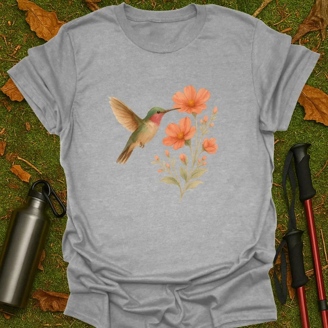Camiseta de colibrí