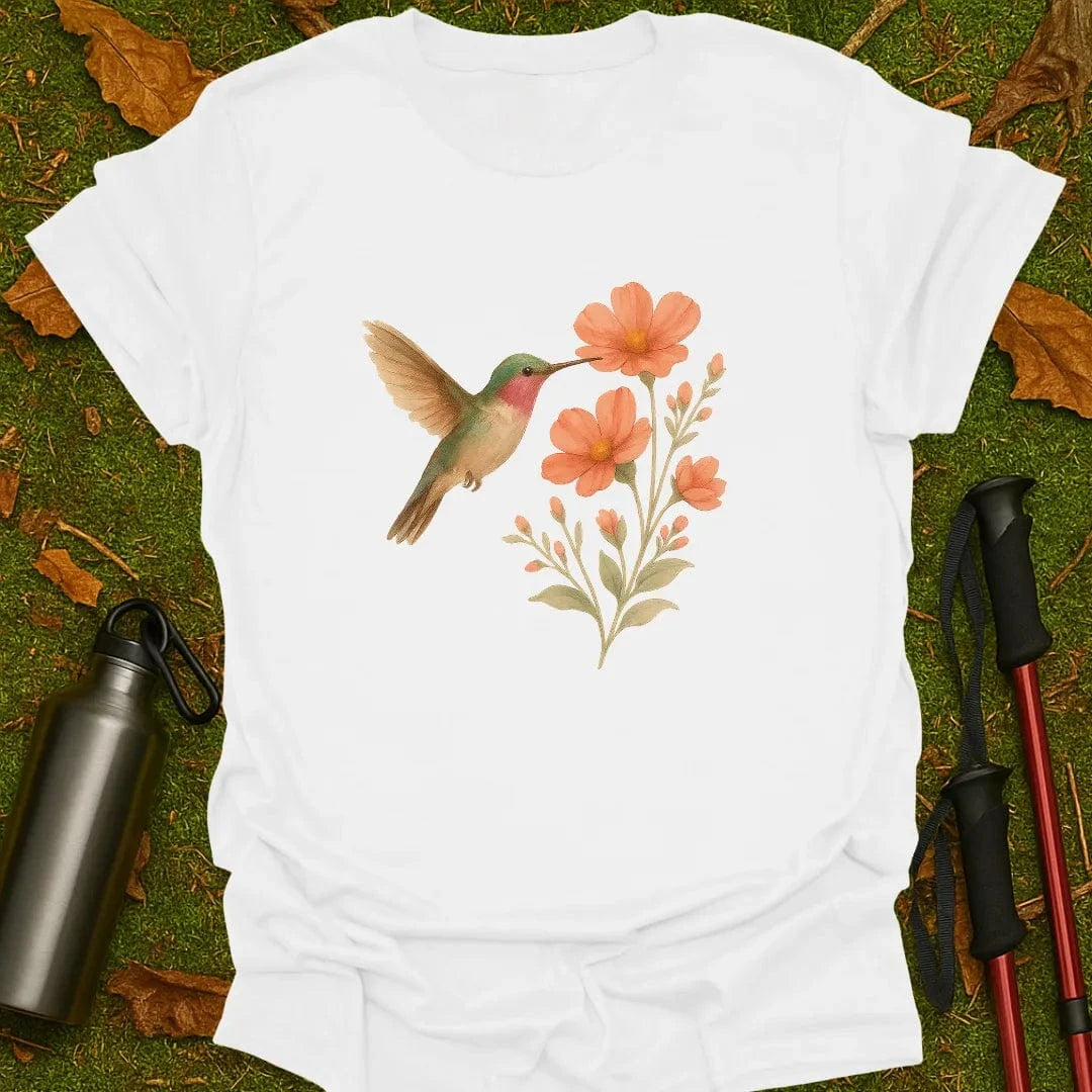 Camiseta de colibrí